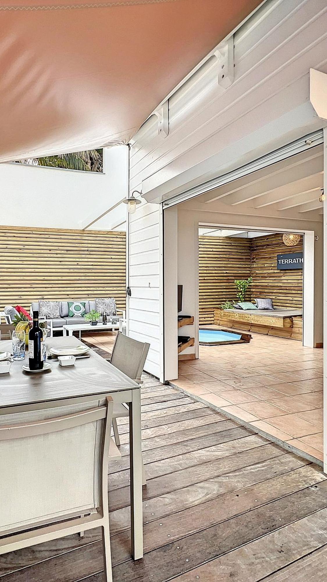 Villa Terrathely Le Moule Esterno foto